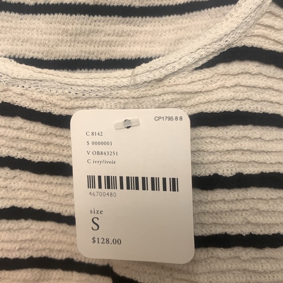 Free People Beach crop tank ivory with stripes - Picture 11 of 13